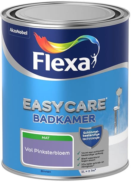 Flexa - Easycare Badkamer - Vol Pinksterbloem - Mengverf - 1 L