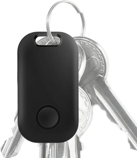 Elektronische Tracker - Locatie Tracker - Voorwerpen Lokaliseren - Eén Knop Activering - 5.6 x 3 x 1.5 cm - Wit