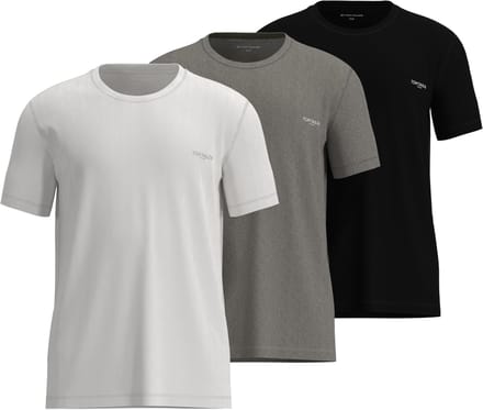 TOM TAILOR - Ohio - Heren Ondershirt met ronde hals - 3-pack - Multicolor
