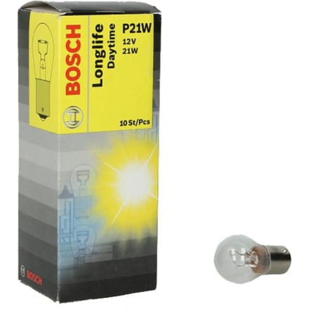 P27/7w lamp BOSCH P21W Longlife Daytime 12V, 21W