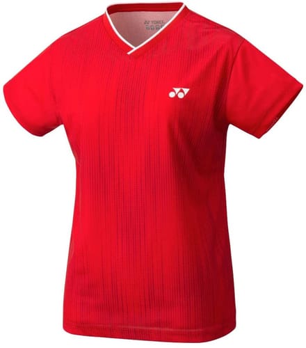 Yonex Sportshirt Crew Neck Dames Polyester Rood Mt Xl