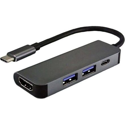VALUE USB-C dockingstation, HDMI 4K, 2x USB Type A + Type C PD