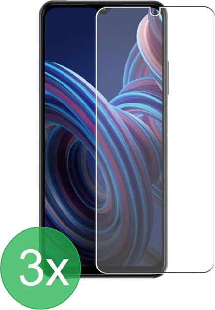 Screenprotector 3x Geschikt voor: Xiaomi Redmi A1 / A1+ / A2 - screen protector - glas - bescherm - beschermglas - ZT Accessoires