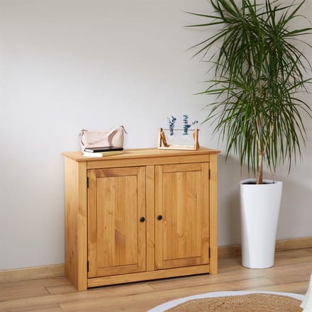 Commode CANCUN met 2 deuren - massief grenenhout