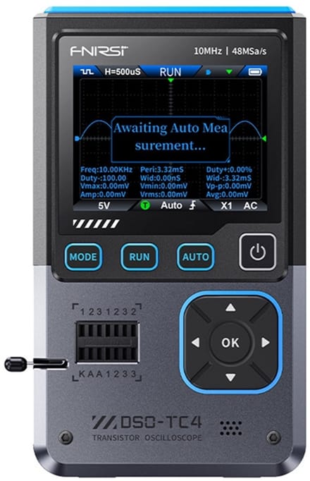 Fnirsi Dso-Tc4 3-In-1 Draagbare Oscilloscoop Voor Elektronische Tests
