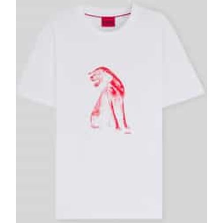 Regular fit T-shirt van puur katoen
