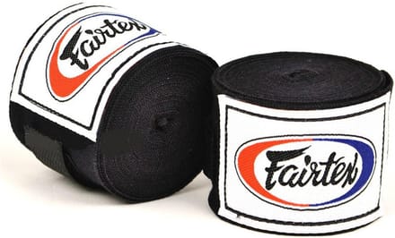 Premium Katoenen Boksen Hand Wraps 4,5 m (zwart)