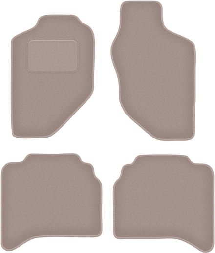 Beige veloursmatten voor: Opel Frontera B 5-deurs (1998-2006)