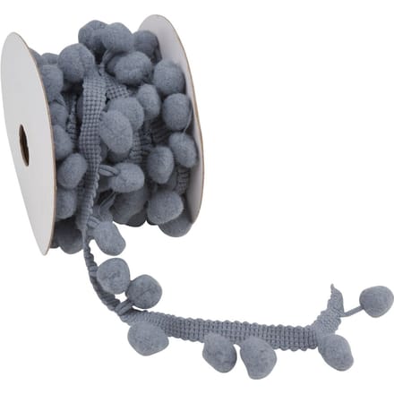 VBS Pompon rand - Grafiet