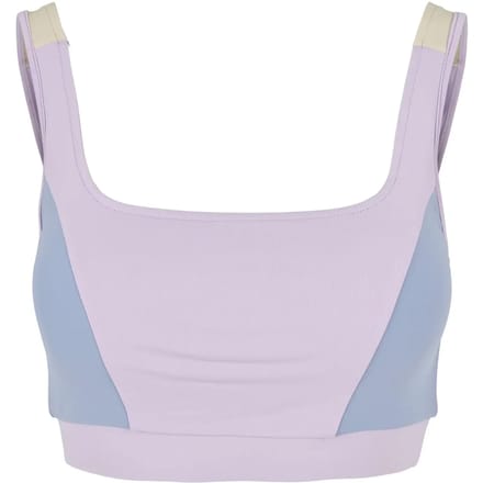Urban Classics - Color Block lilac/violablue/softseagrass SportBH - S - Multicolours