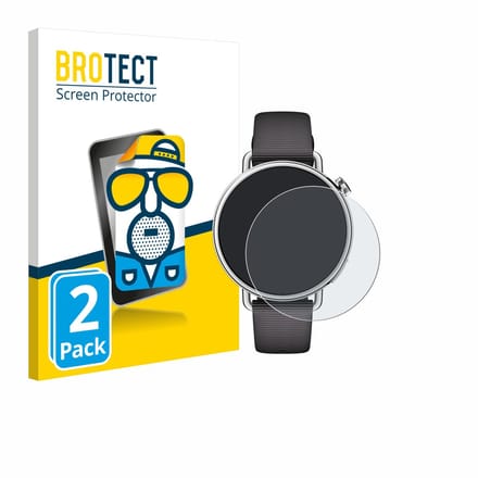 BROTECT - Screenprotector voor Xiaomi Watch S4 (41 mm) - Folie Beschermfolie matte 2 Stuks
