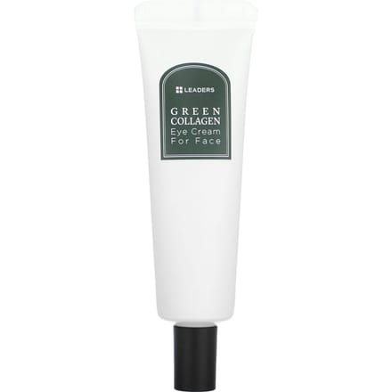 Leaders, Groene Collageen Oogcrème voor Gezicht, 30 ml (30 ml) gray