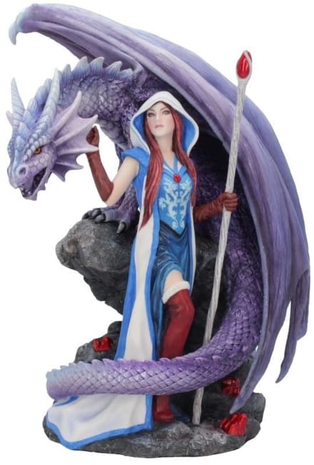 Nemesis Now - Figuur Dragon Mage van Anne Stokes 24cm