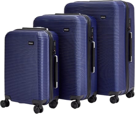 AttitudeZ Aeroline Reiskoffer Set Blauw
