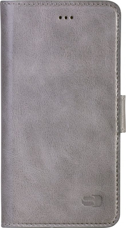 Senza Pure Leather Wallet Apple iPhone 7 Plus / 8 Plus Stormy Grey