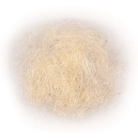 Witte Molen - Vogelnest - Vogel - Top Fresh Sisal 500gr Wit - 1st