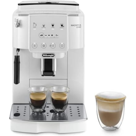 Machine expresso broyeur - De'Longhi - Magnifica start - ECAM220.21.W - 4 recettes - Blanc