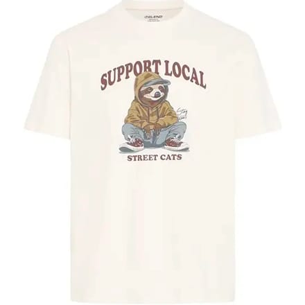 Blend - BHIRVING FUNNY GRAPH S/S TEE - Heren - T-shirts
