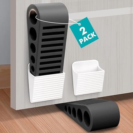 Antislip deurwiggen voor vloeren - set van 2