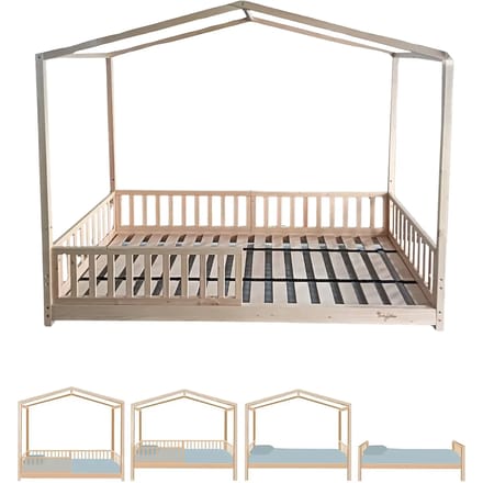 4-in-1 Groeibed Family Nation Montessori Evi