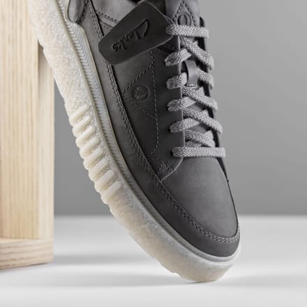 Somerset Kant Donkergrijze Nubuck Schoenen