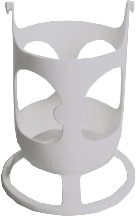 De Boon Houder Plastic Wit voor Plastic Pot