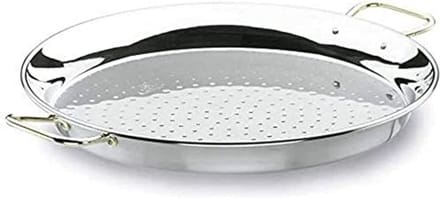 Grote Roestvrijstalen Koekenpan voor Paella 34 cm