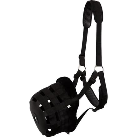BR Graasmasker Artificial Fur Pony Zwart