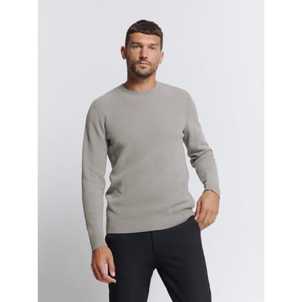 No Excess Pullover Crewneck Chenille Grey  2XL