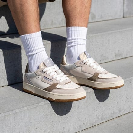 Cruyff Cruyff Volteria Sneakers wit Leer