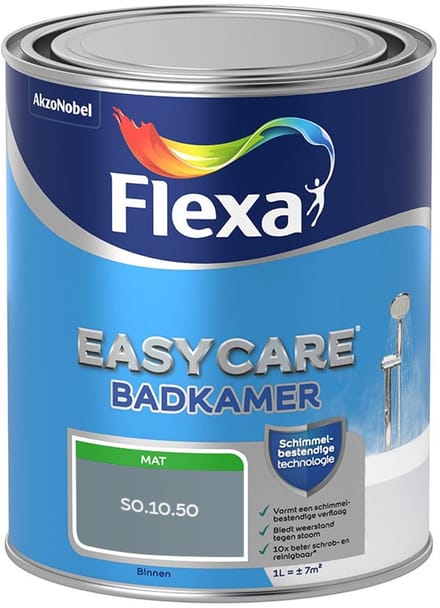 Flexa - Easycare Badkamer - S0.10.50 - Mengverf - 1 L