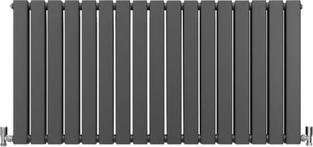 Design radiator - antraciet - 600 mm x 1190 mm - 15 jaar garantie