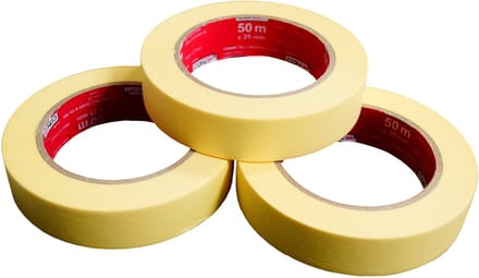 Werkzeyt Schilderstape – 25 mm x 50 m – 3 stuks