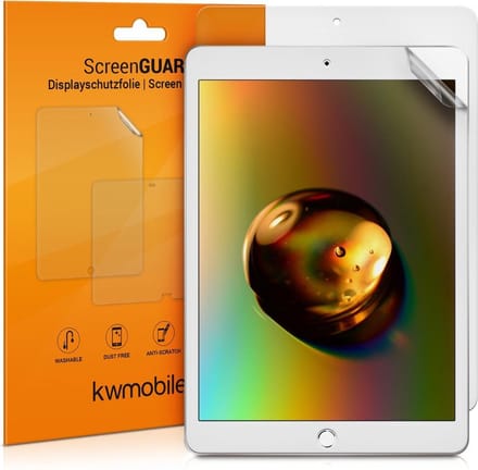 kwmobile 2x screenprotector geschikt voor Apple iPad 10.2 (2019-2021) - beschermfolie voor tablet