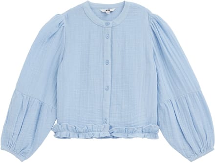 WE Fashion Meisjes blouse met structuur