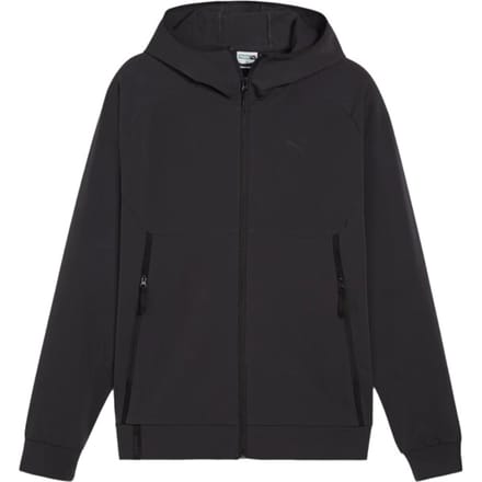 Puma tech track jacket wv in de kleur zwart.