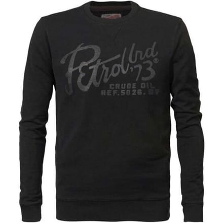 Jack & Jones Trui Jcoclub Back Script Print Sweat Hoo 12300458 Black Mannen Maat - M