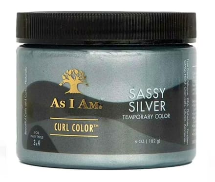 As I Am Curl Color Sassy Silver 182 g