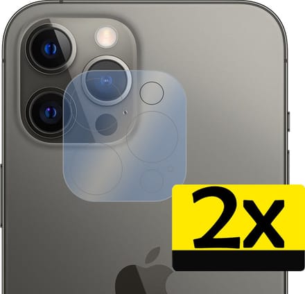 Camera Lens Protector - Geschikt voor Apple iPhone 15 Pro Max - 2 Stuks - Camera Screenprotector - Beschermglas - Gehard Glas - Tempered Glass - Screen Protector