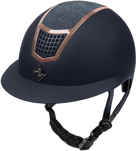 Fair Play Cap Quantinum Eclipse Brede Klep Navy Rosé Goud - L