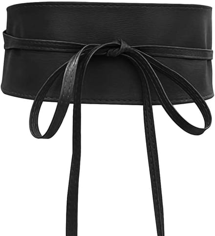 Dailygoods - Bindriem voor dames, middeleeuwse brede riem, tailleriem, wikkelriem voor jurk