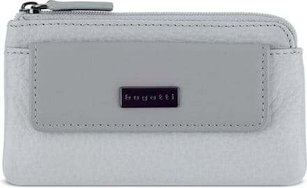 Bugatti Sina Sleutel portemonnee Leer 13 cm - hellgrau