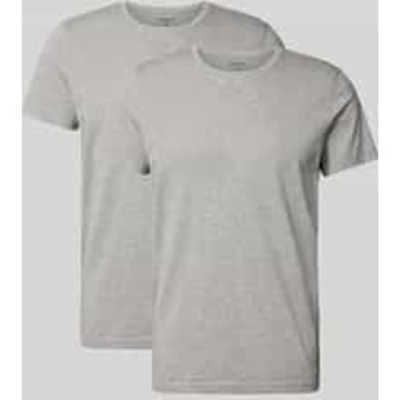 T-shirt met viscose in een set van 2 stuks