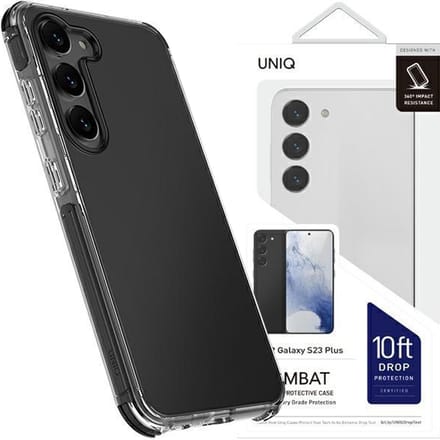 Uniq - Combat - Sam S23+ S916 hoesje - zwart