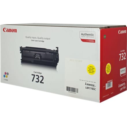 Canon 732 toner cartridge geel (origineel)