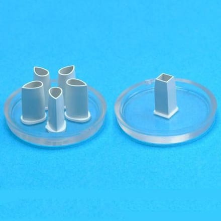 PME Broderie Anglaise Square & 5 Petal Eyelet Cutters