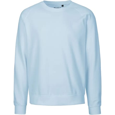 Neutral - Unisex Sweatshirt - Light Blue - 100% Biologisch Katoen maat L