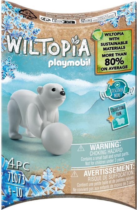 Playmobil Wiltopia Baby Polar Bear - 71073