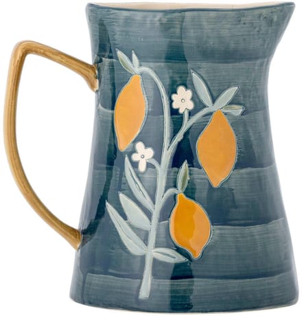 Bloomingville Kan aardewerk blauw Feriha 3L