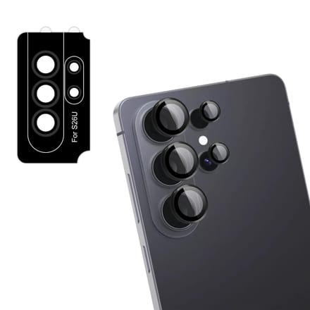 imoshion Camera Lens Protector - Geschikt voor Samsung Galaxy S26/Samsung Galaxy S26 Plus - 2 Pack - Zwart
